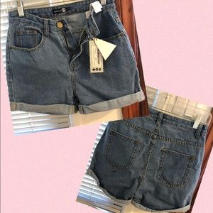 New with tag high waisted shorts